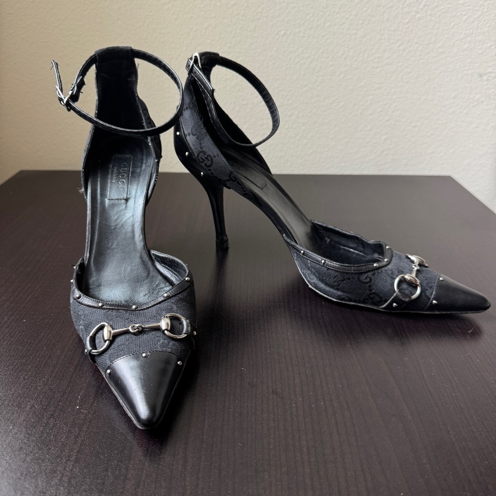 Gucci Horsebit Heels (38.5) - Picture 4 of 6